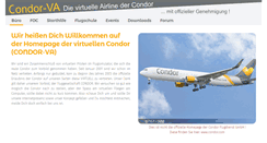 Desktop Screenshot of condor-va.de