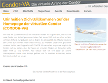 Tablet Screenshot of condor-va.de